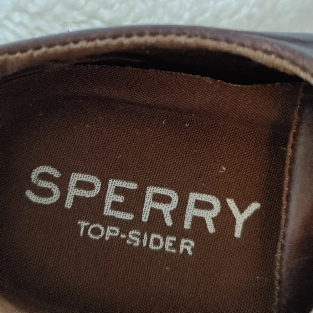 Like New: Sperry Top-Sider Brown Plushwear Men's 8.5